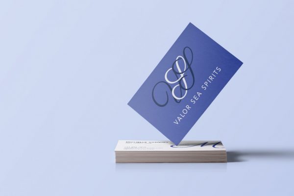 business card back